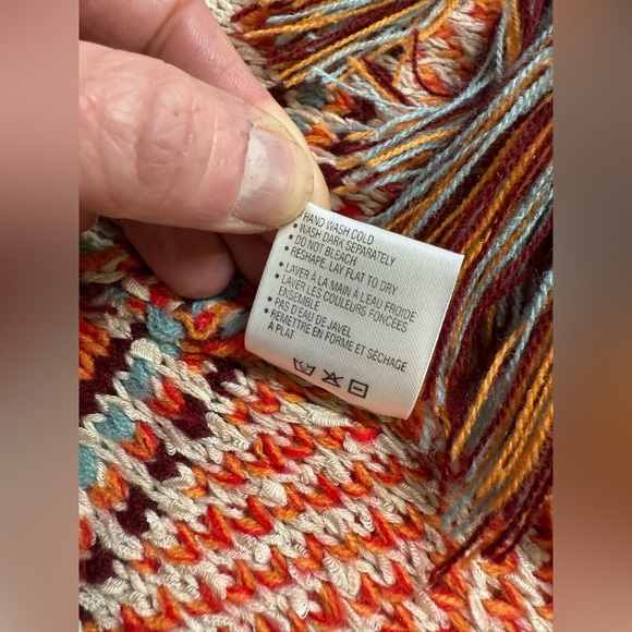 LA FEE VERTE for Anthropologie Multicolor Fringe Open Cardigan Sweater size XS - Picture 11 of 13